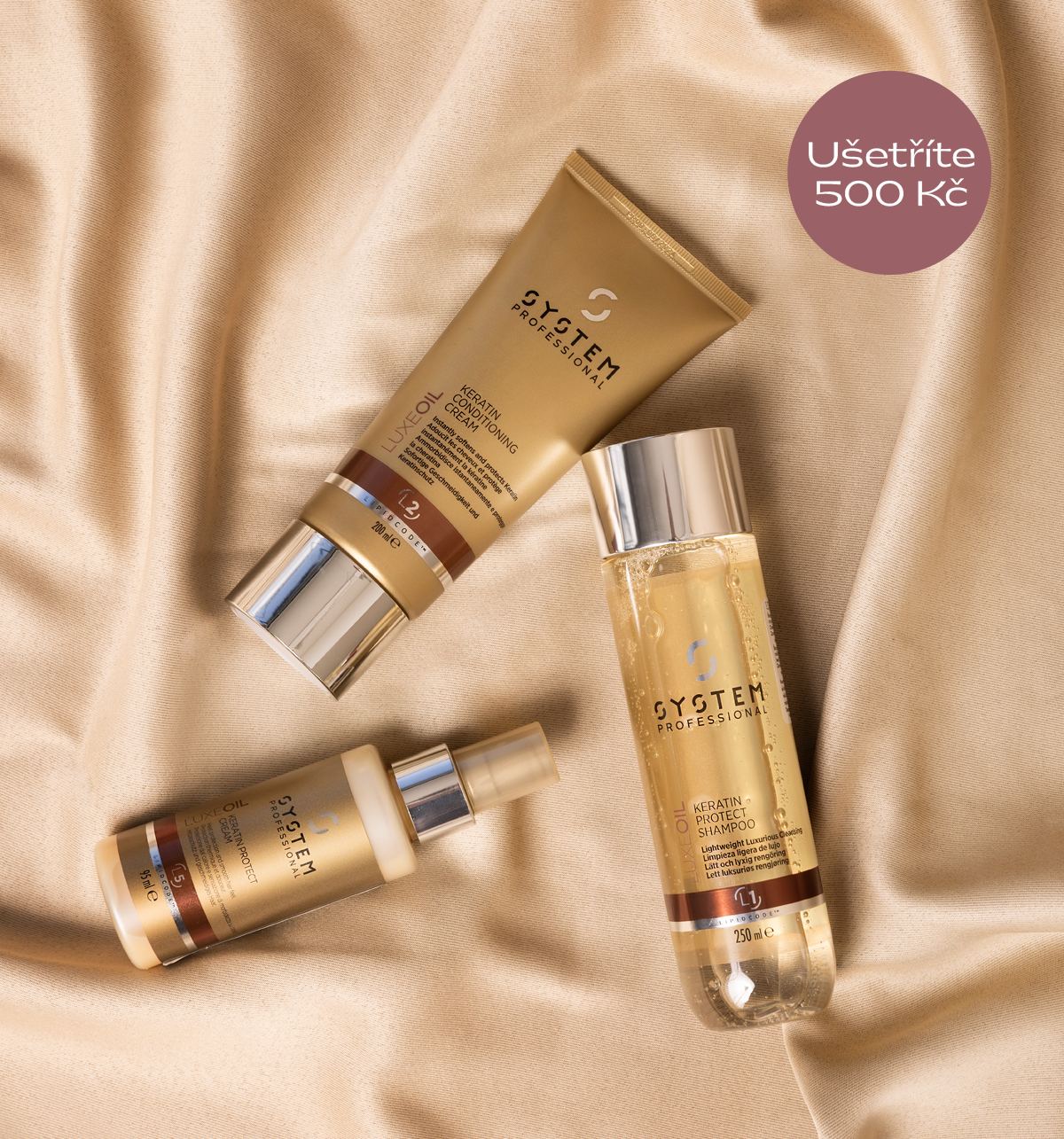 Luxusní péče pro krásné vlasy -20 %