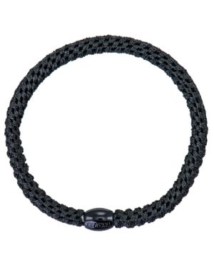 Tenká gumička do vlasů Kknekki 5479 Slim Black