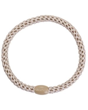 Tenká gumička do vlasů Kknekki 5482 Slim Hint Of Pink