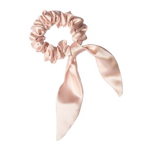 Hedvábná gumička Baby Pink malá