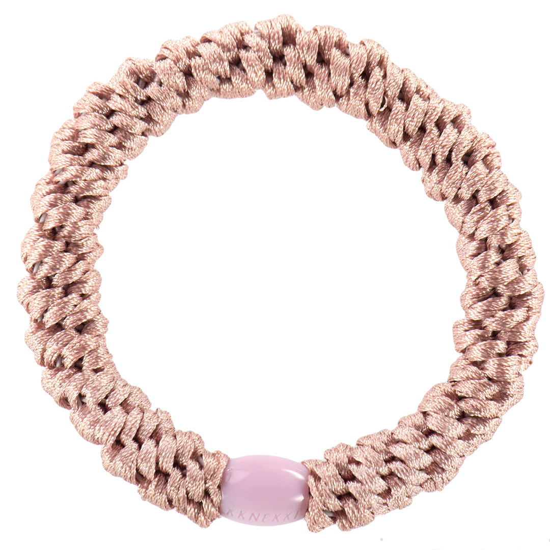 Gumička do vlasů Kknekki 1765 Dusty Rose