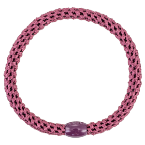 Tenká gumička do vlasů Kknekki 5619 Slim Rosewood