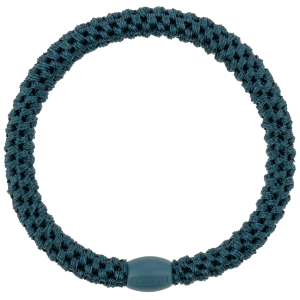 Tenká gumička do vlasů Kknekki 9221 Slim Petrol