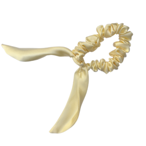 Hedvábná gumička Butter Yellow malá