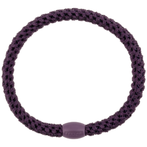 Tenká gumička do vlasů KKNEKKI Slim dark purple 9225