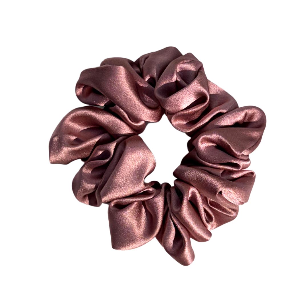 Hedvábná gumička Dusty Pink velká