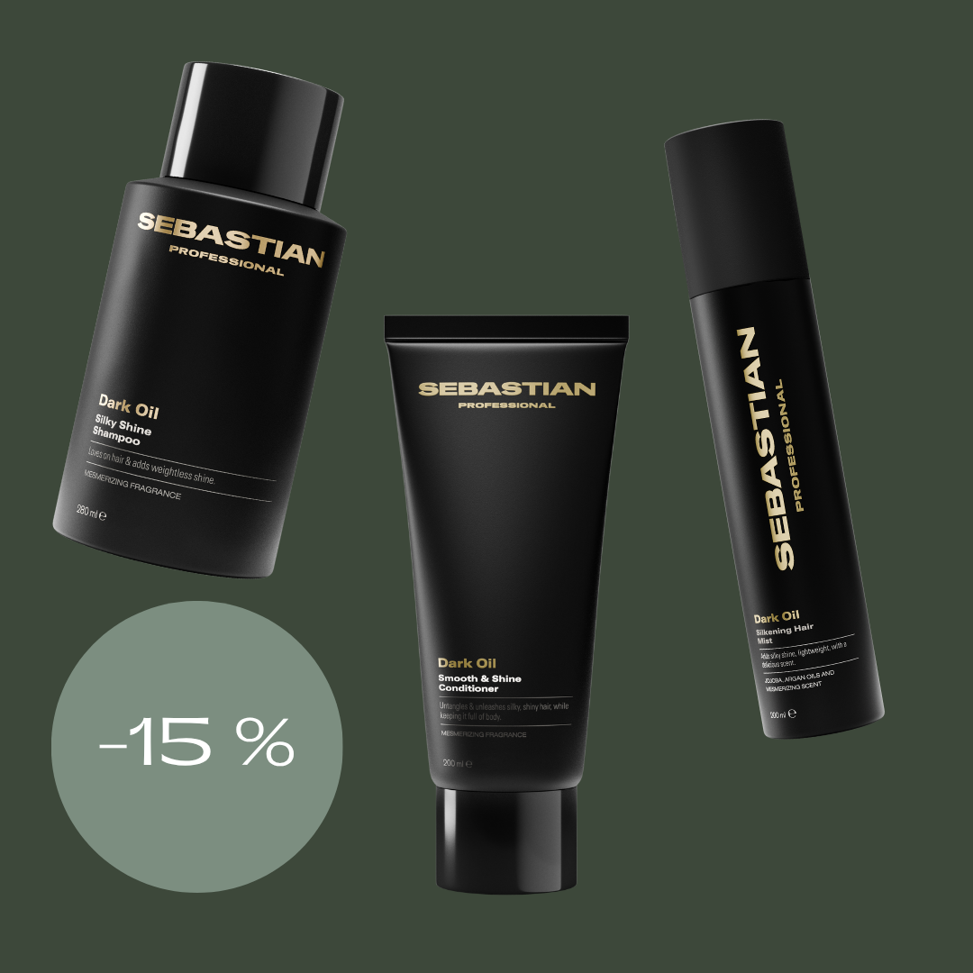 DARK OIL trio pro vlasy bez lesku a života